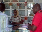 Drug shop in Tanzania
