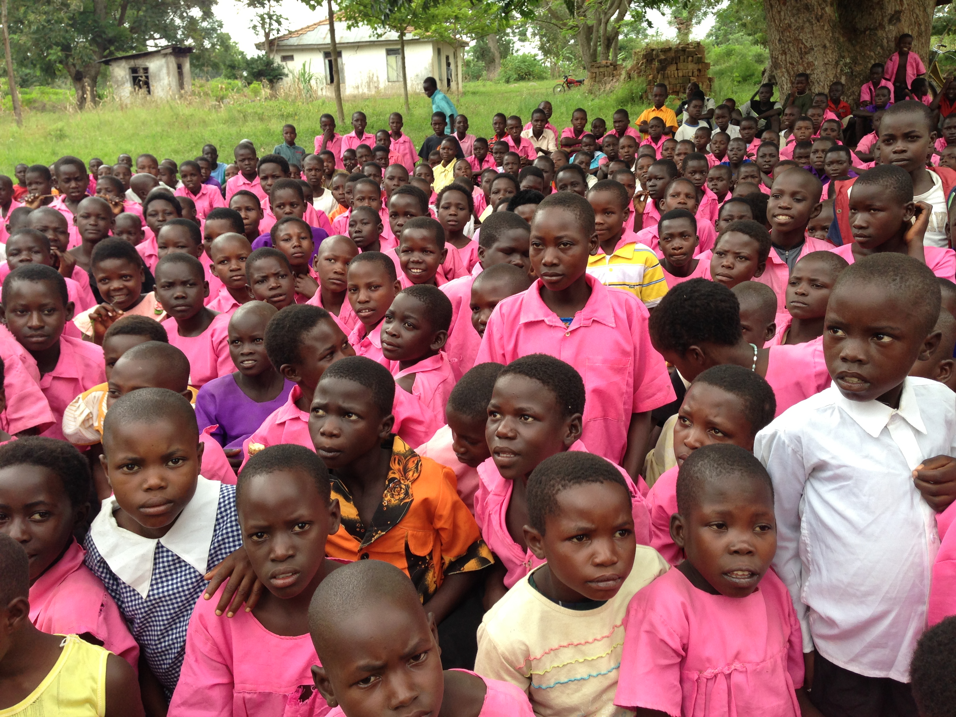 school children uganda
