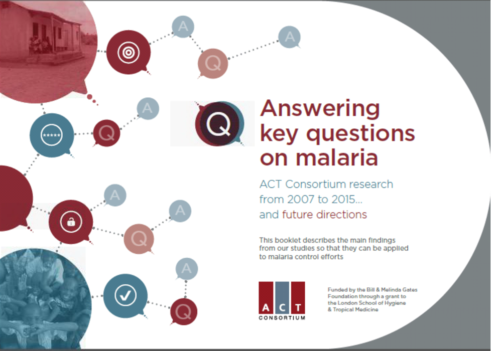 Answering key questions on malaria drug delivery - ACT Consortium findings