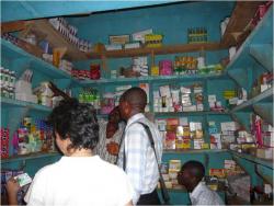Drug shop in Nigeria